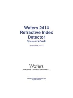 refractive index detector pdf